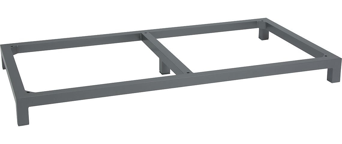 Stern Untergestell Aluminium graphit 172x85x14 cm zu Fontana