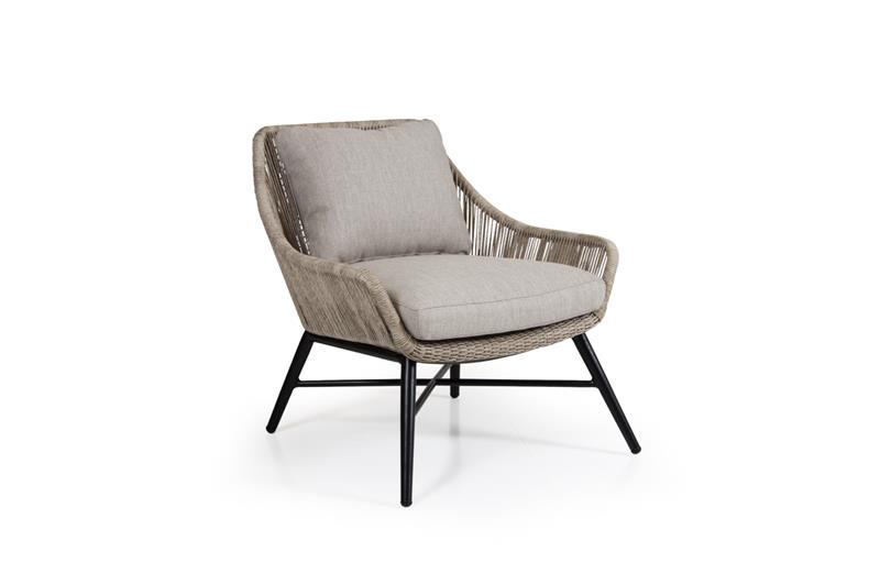 Brafab Pembroke Loungsessel beige inkl. Kissen