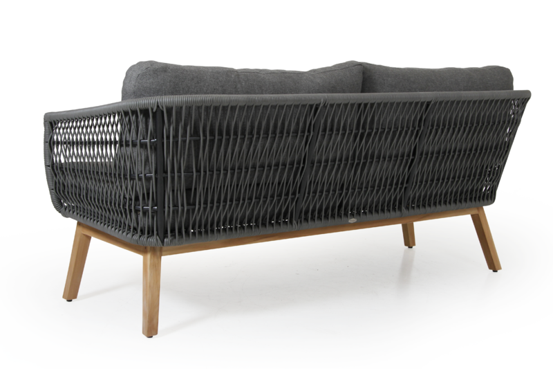 Brafab Kenton 3-Sitzer Sofa grau inkl. Kissen
