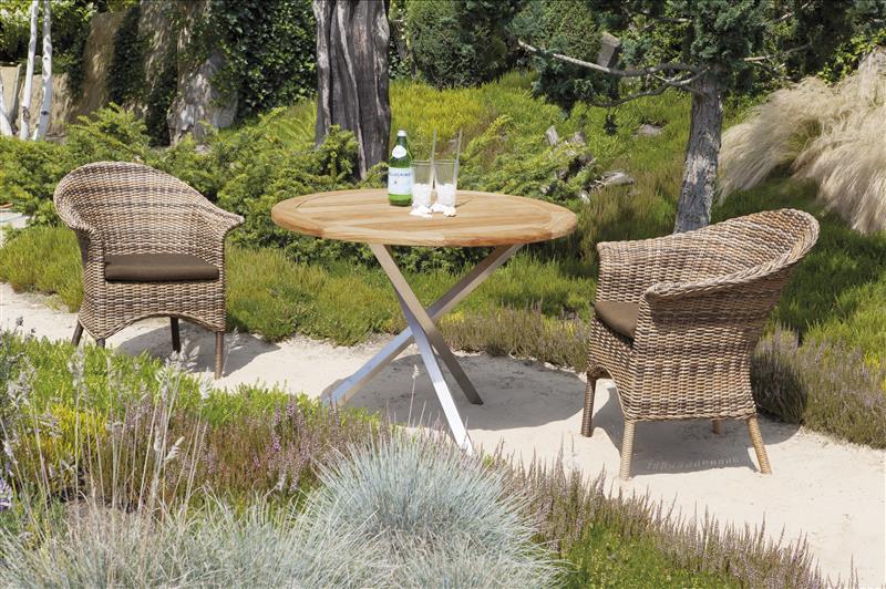 Sessel "Cayman" Kunststoffgeflecht nature-mix SonnenPartner