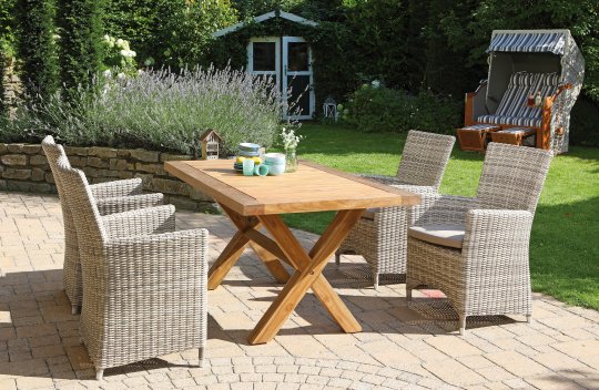 Sessel "Ikarus"
 Kunststoffgeflecht white-coral von SonnenPartner