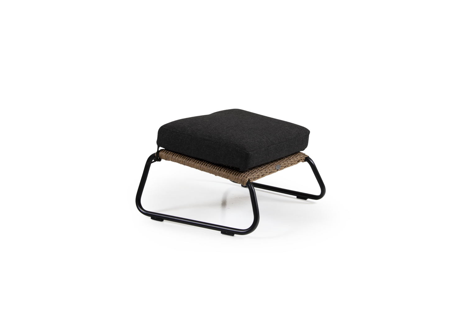Brafab Midway Hocker hellbraun inkl. Kissen
