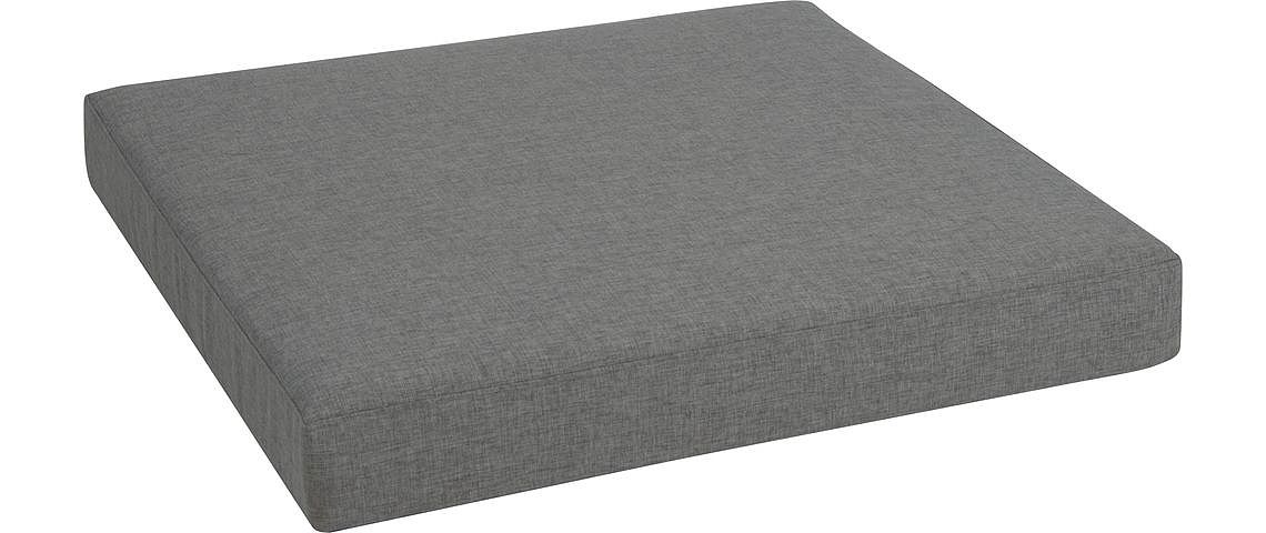 Stern SITZKISSEN ZU HOCKER FONTANA/AVOLA 100 % POLYESTER, DESSIN GRAU MELIERT