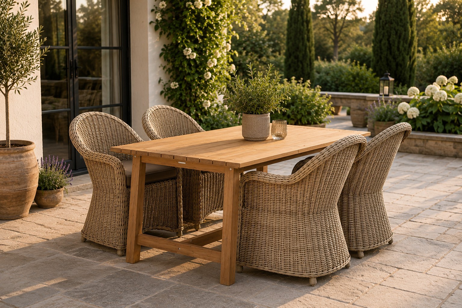 Brafab Paulina Diningset mit Kero Tisch