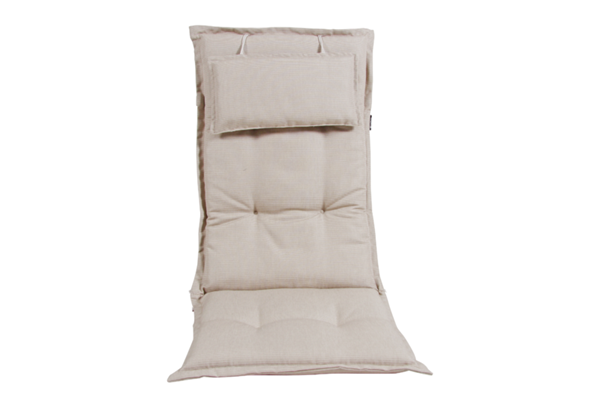 Brafab Florina Positionsstuhlkissen mit Nackenkissen beige