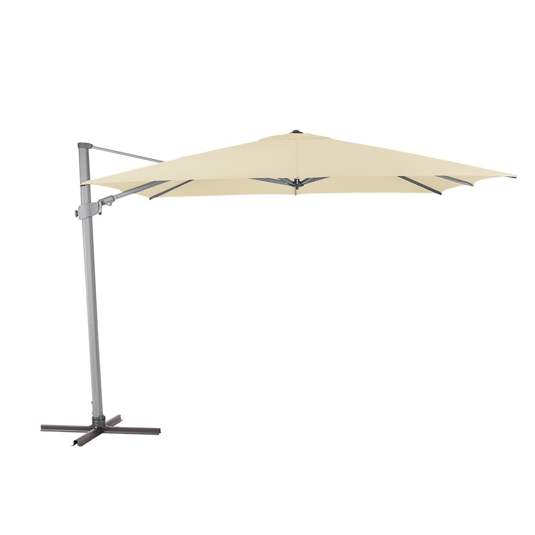 Sun Comfort Varioflex Ampelschirm 300x300cm ecru