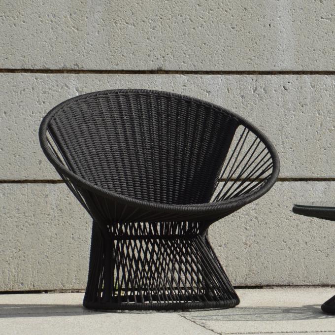 Jan Kurtz Sessel ray lounge schwarz