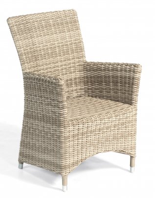 Sessel "Ikarus"
 Kunststoffgeflecht white-coral von SonnenPartner