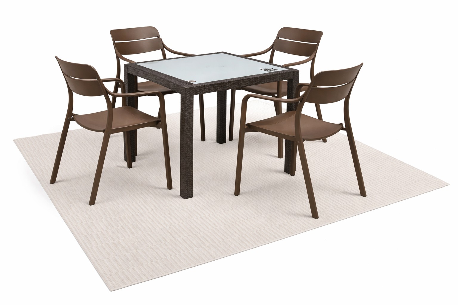 MBM Tischset Bellini mit Nardi Cassia inkl. Teppich