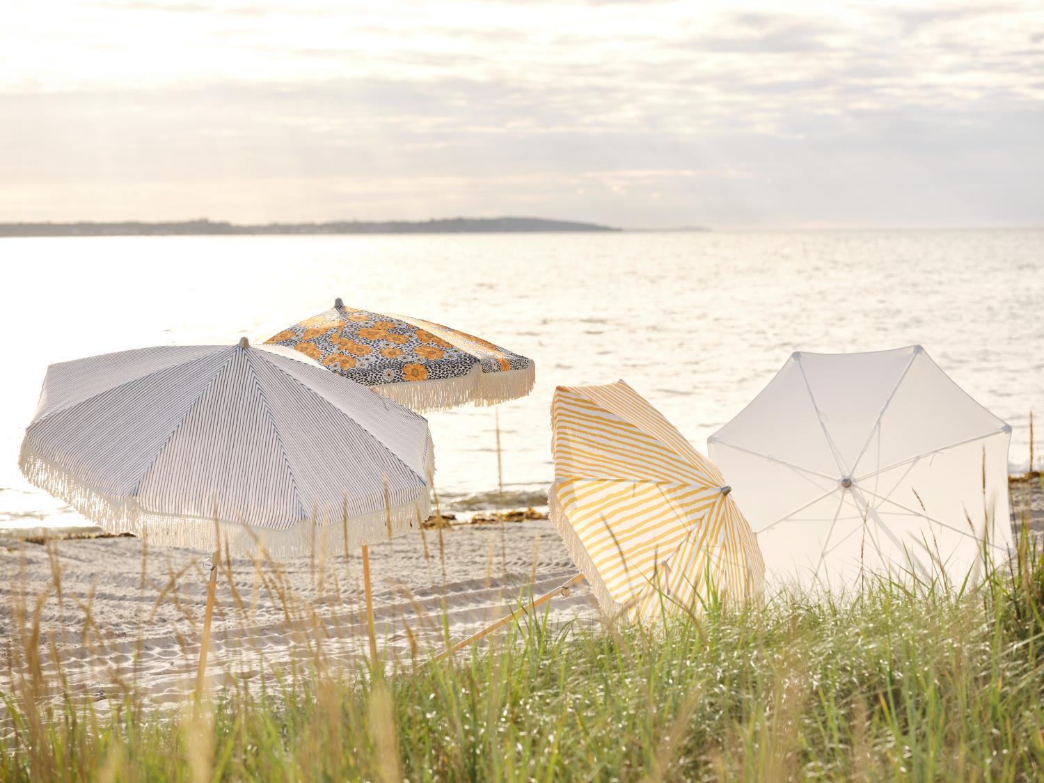 Brafab Sonnenschirm Gatsby Ø180 cm gelb gestreift