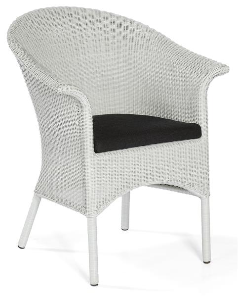 Sessel "Cayman" Kunststoffgeflecht white-washed Loom-Optik Sonnenpartner